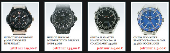 Neue Replica Uhren im Herbst 2013
