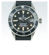 Rolex Submariner Vintage mit Nylon Armband